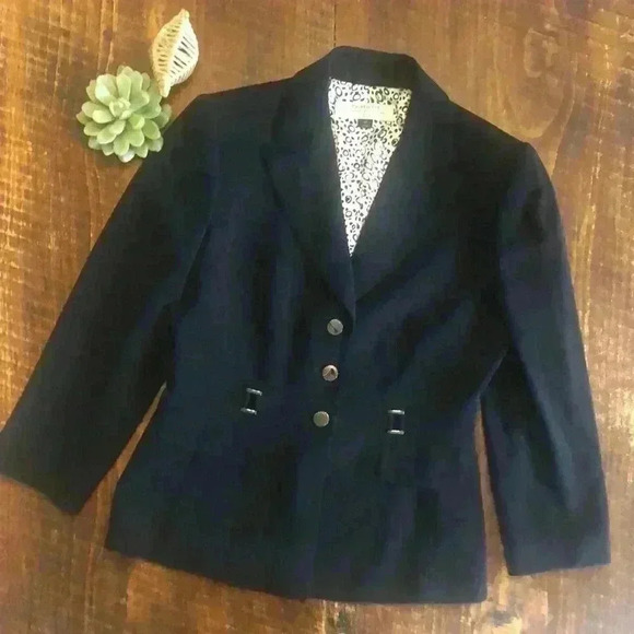 TAHARI | Black Blazer - Picture 1 of 6